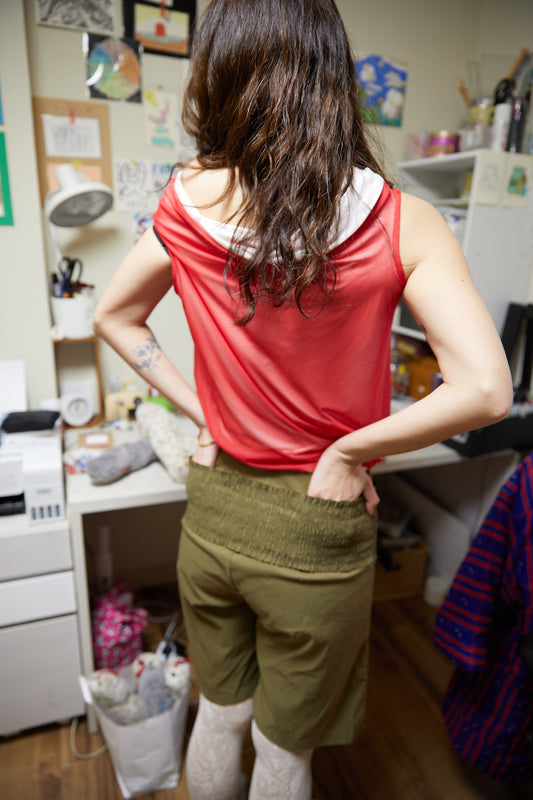 STRAWBERRY SHORTCAKE DRAPE TOP