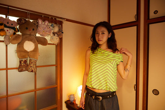 JANE NORMAN DRAPE TOP