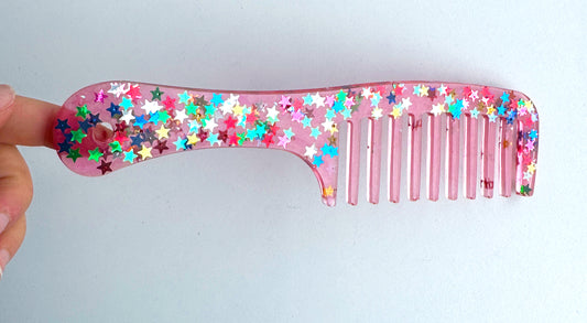LAFFY TAFFY WIDE TOOTH GLITTER COMB