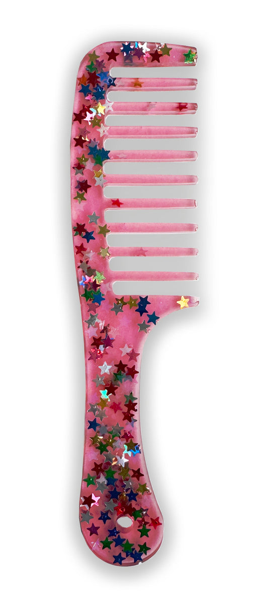 LAFFY TAFFY WIDE TOOTH GLITTER COMB