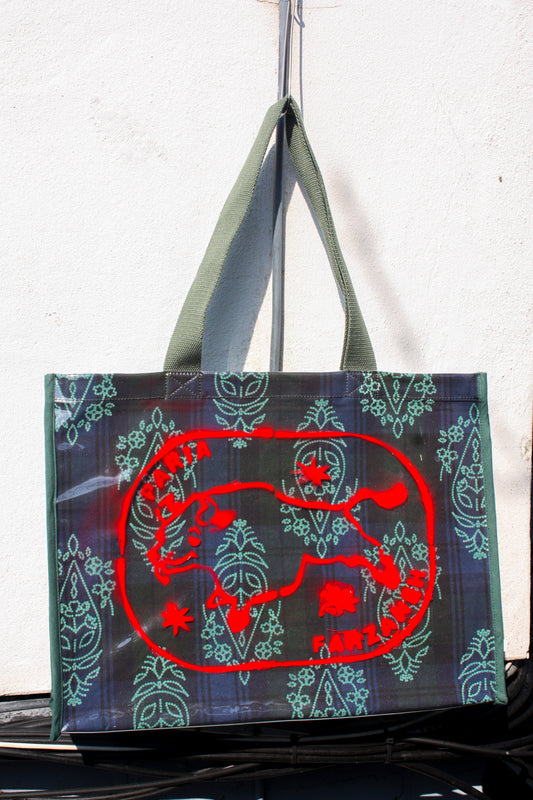 Taurus Badge Check Stealth Tote - Cherry