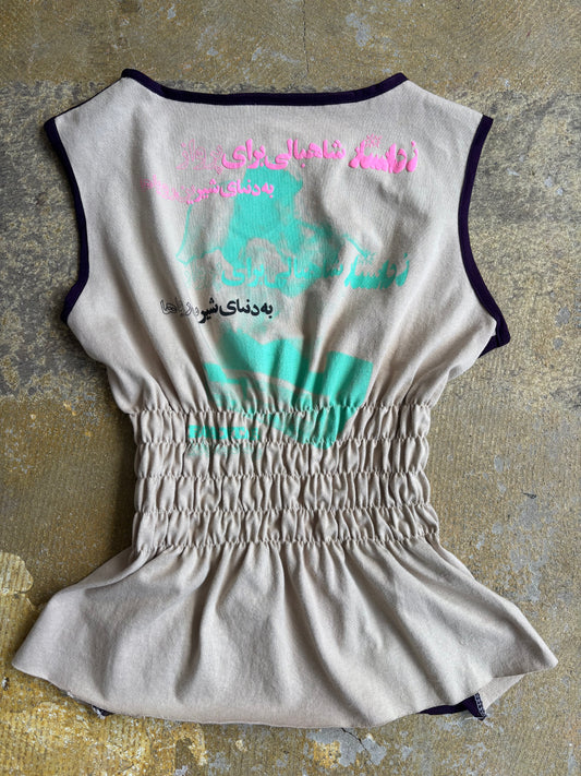 Jersey twister Top