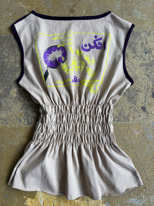 Jersey twister Top