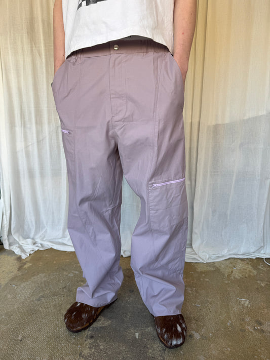lilac patch pocket pant