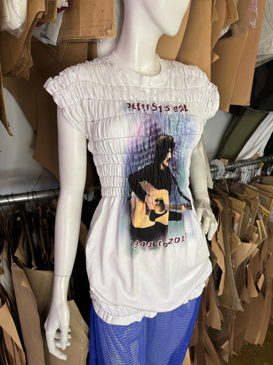 BLUEBERRY T-SHIRT LACE DRESS SAMPLE