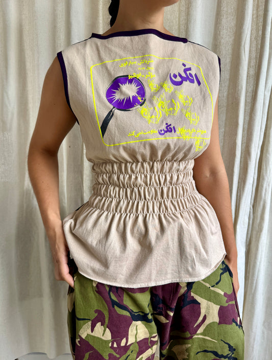 Jersey twister Top