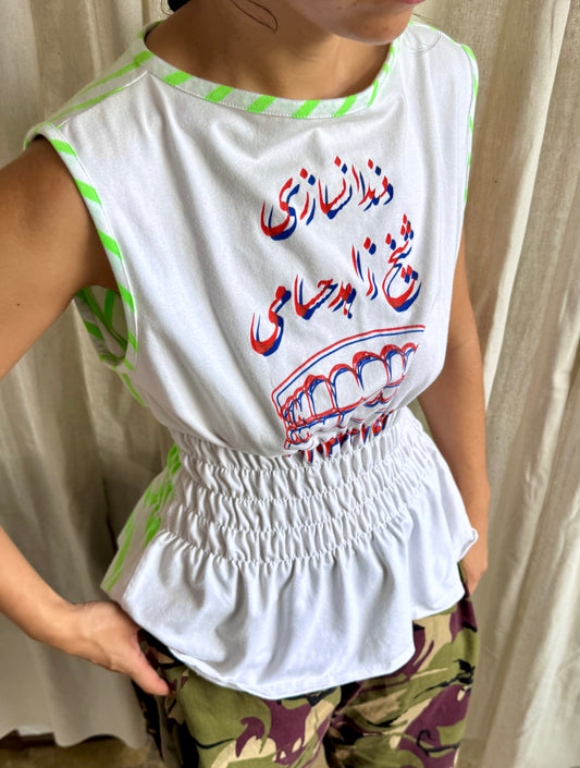 Jersey twister Top