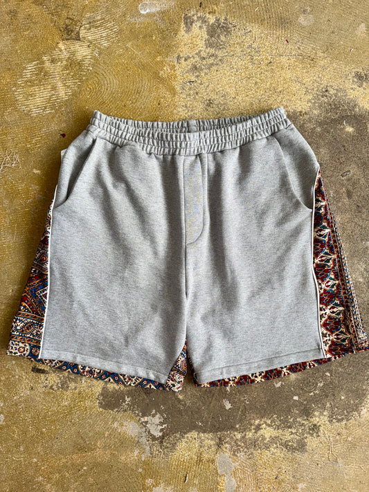 Ghalamkar Print Shorts