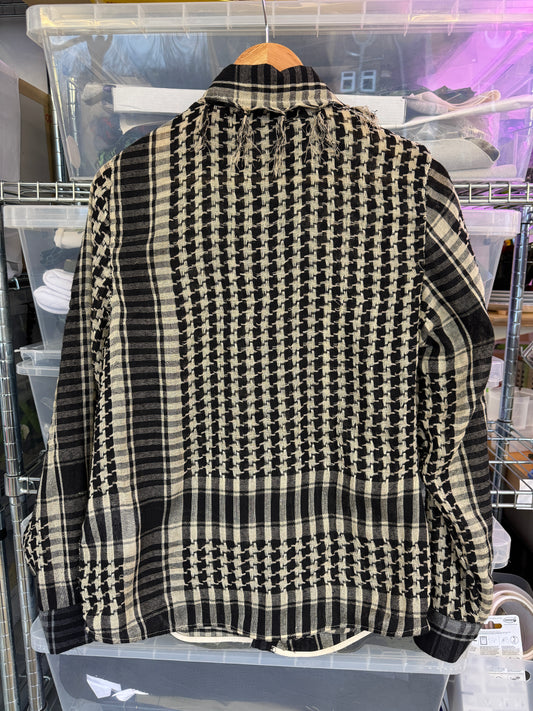 KEFFIYEH SHIRT - SAND