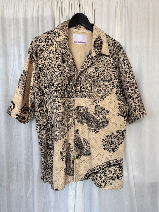ss19 ghalamkar safari shirt