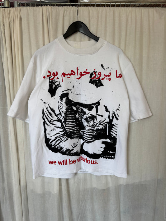 archive print tee shirt