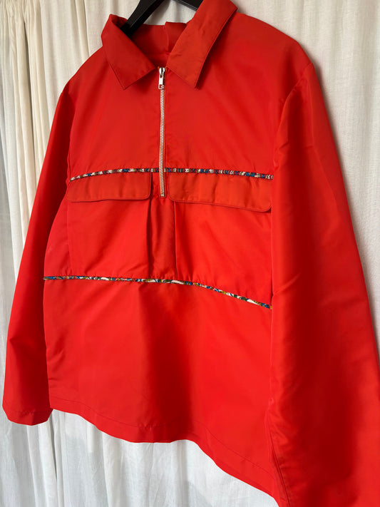 aw19 coral cord shirt