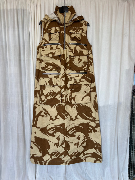 ss21 camo dress