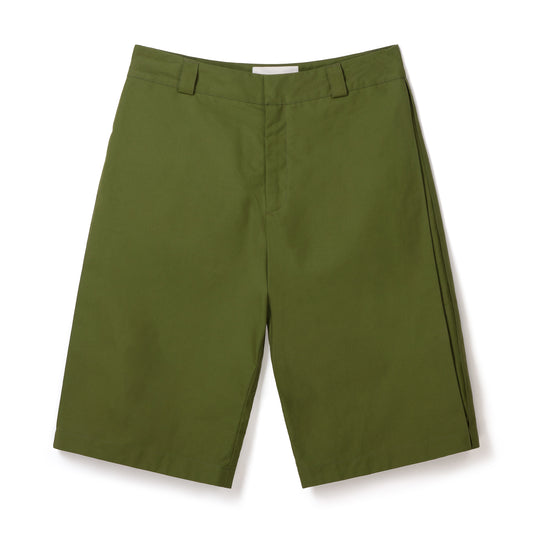 LIME PLEAT SHORT