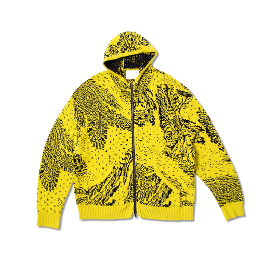 CURRY PRINT HOODIE